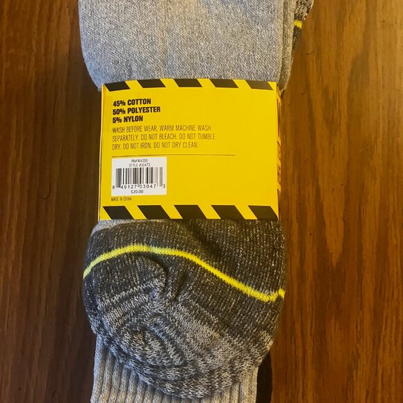 Heavy Duty Comfortable & Hardwearing Worker Socks 3 pair Variety Mens Size 10-13 - Picture 5 of 6